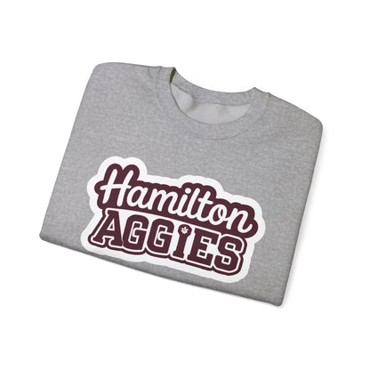 Adult Crewneck Sweatshirt \ Hamilton Aggies \ HAG2