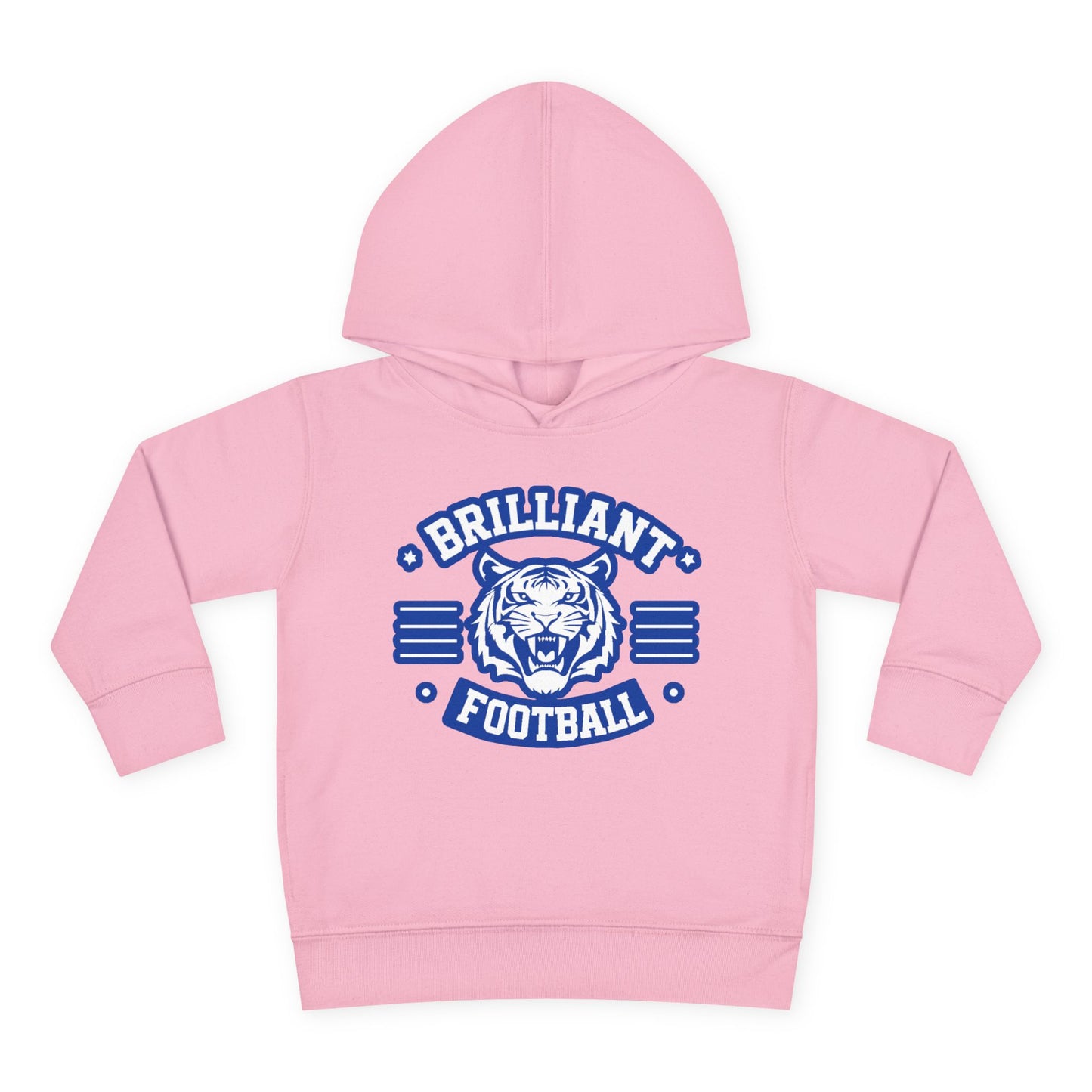 Toddler Hoodie Sweatshirt \ Brilliant Tigers Football \ BTF2