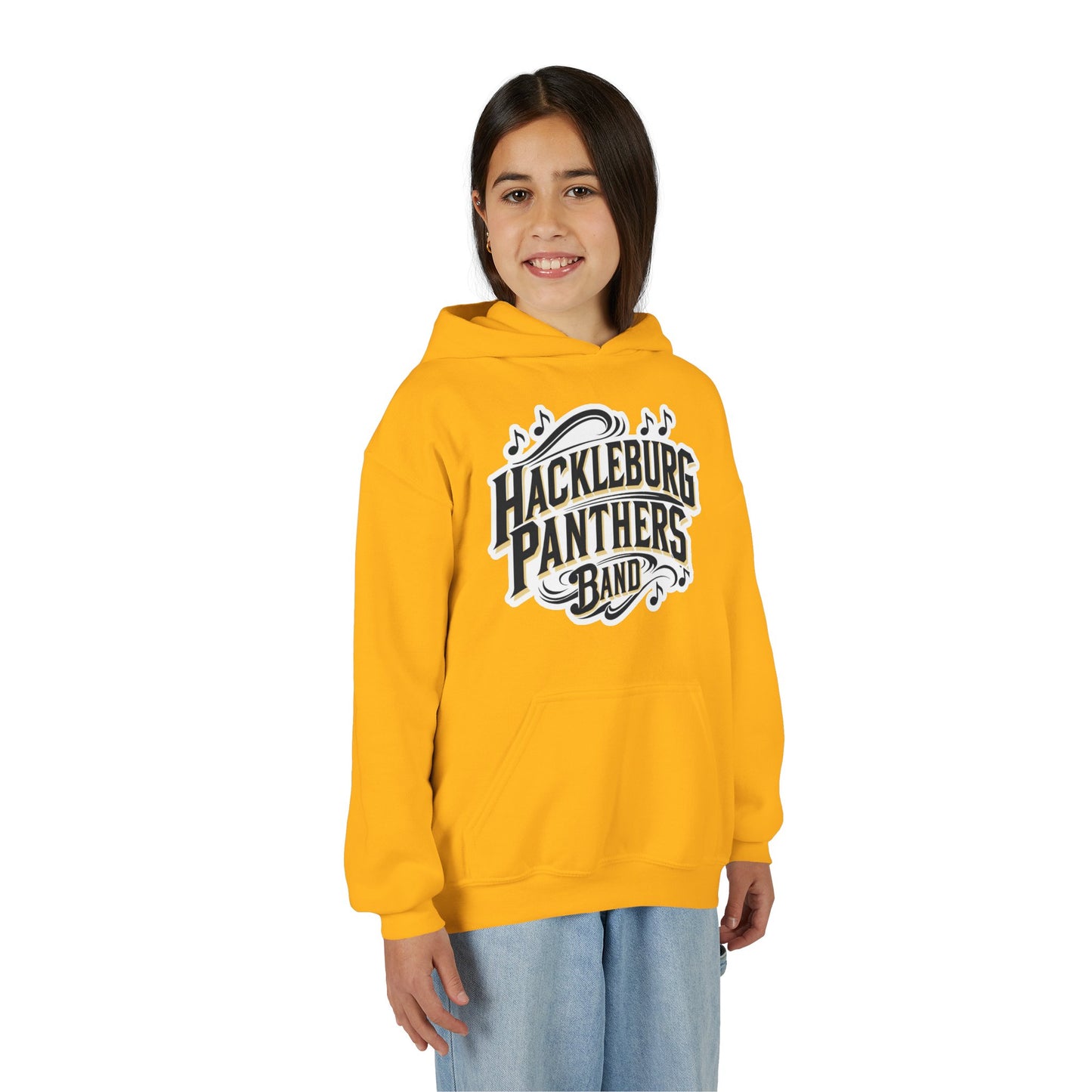 Youth Hoodie Sweatshirt \ Hackleburg Panthers Band \ HPB1