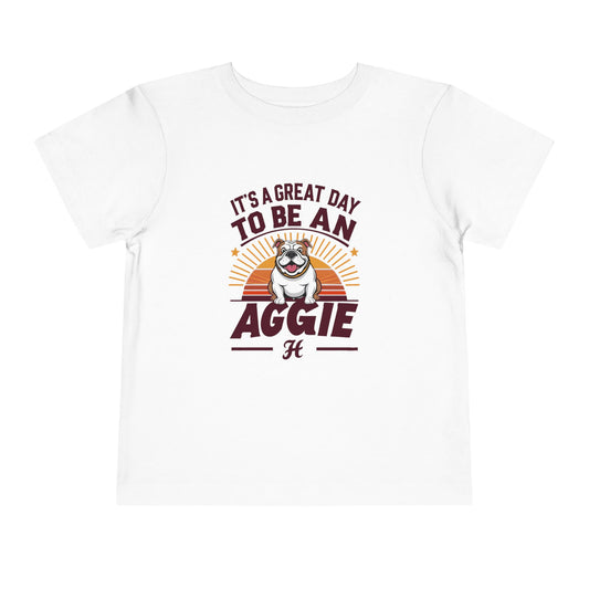Toddler Tee \ It's a Great Day to Be an Aggie \ GDA2