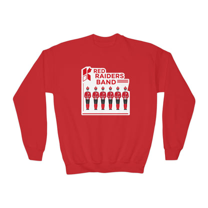 Youth Crewneck Sweatshirt \ Marion County Red Raiders Band \ MCB1