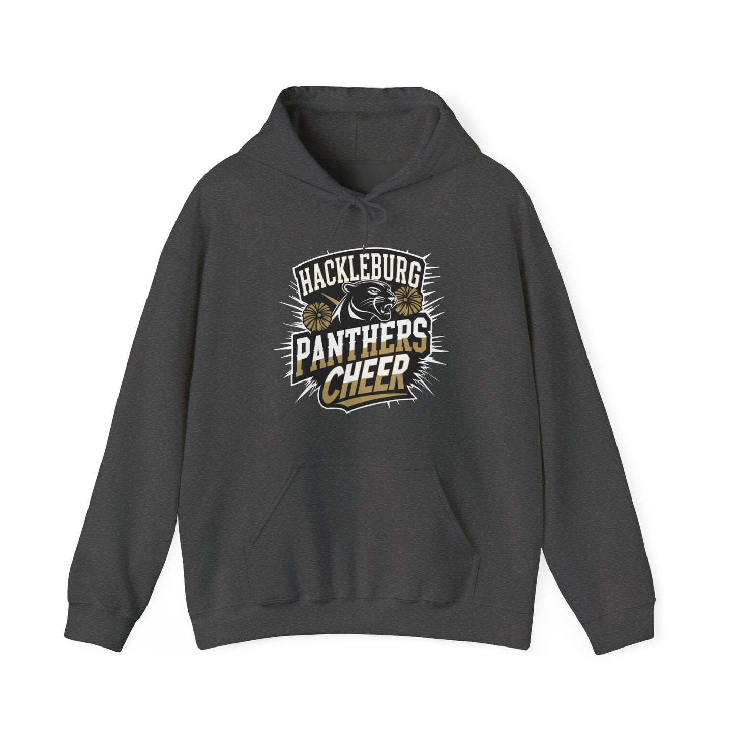 Adult Hoodie Sweatshirt \ Hackleburg Panthers Cheer \ HPC1