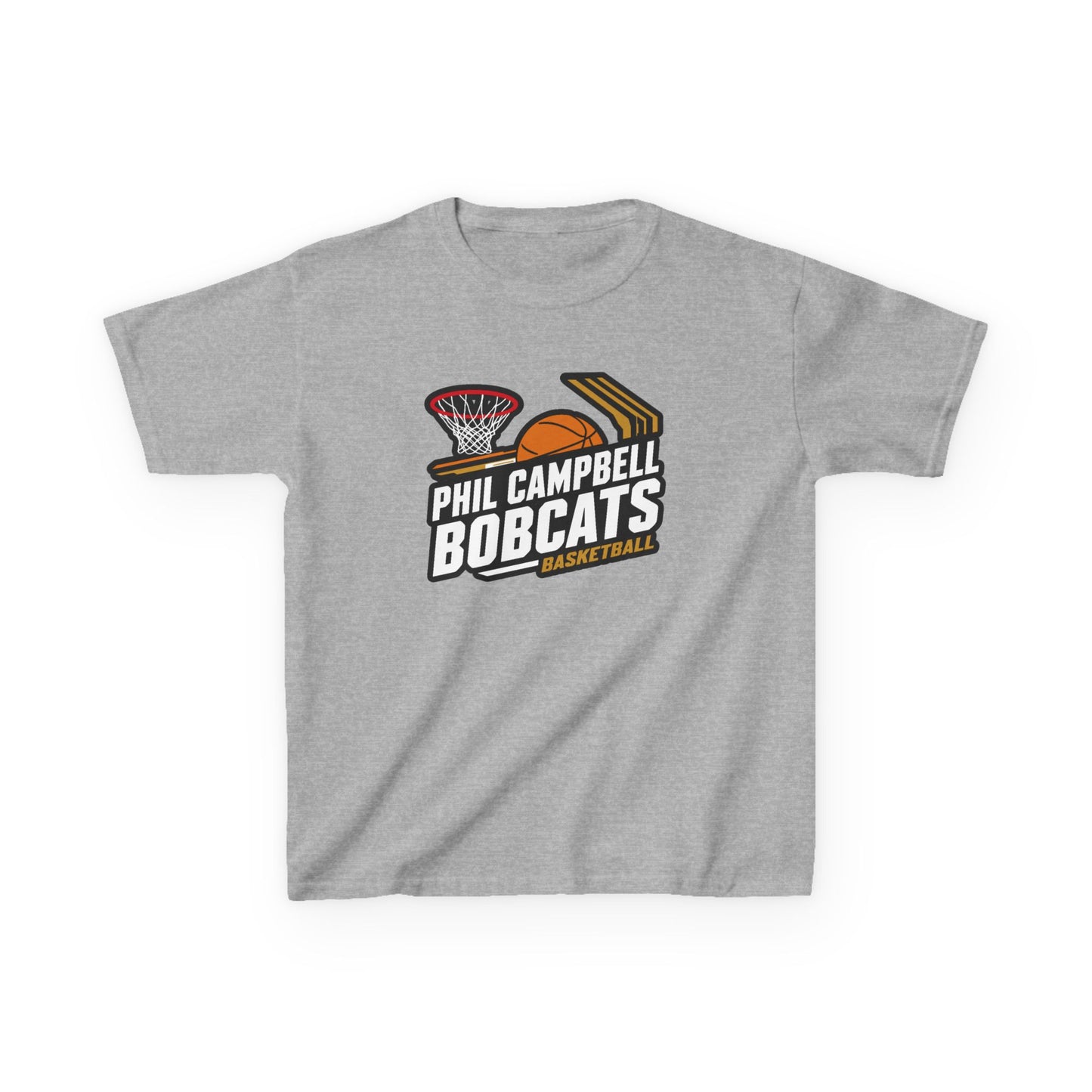 Youth Tee \ Phil Campbell Bobcats Basketball \ PCBBK1
