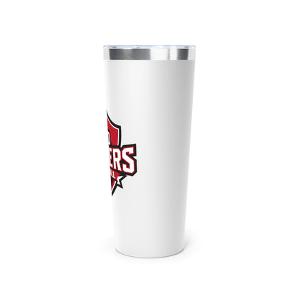 22oz Copper Insulated Tumbler \ Marion County Red Raiders Football\ MCF2
