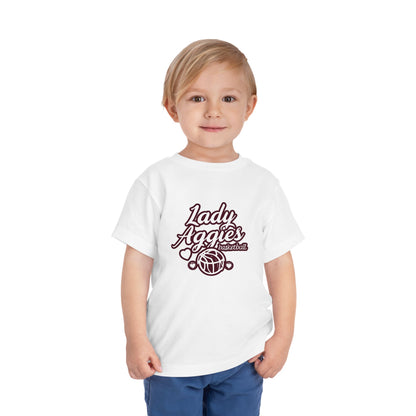 Toddler Tee \ Hamilton Aggies Basketball \ HABKG2