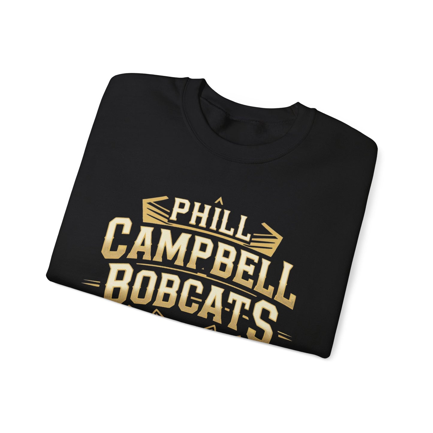 Adult Crewneck Sweatshirt \ Phill Campbell Bobcats \ PCB1