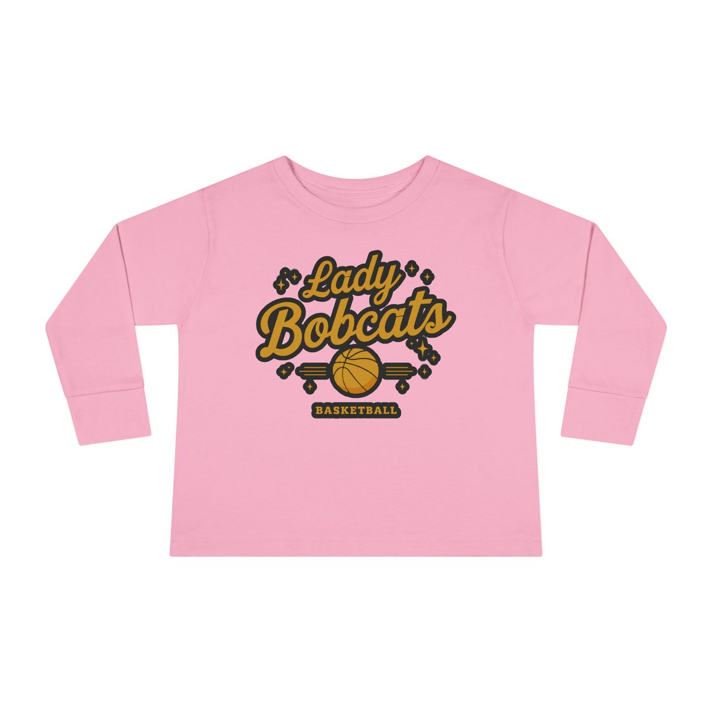 Toddler Long Sleeve Tee \ Phil Campbell Bobcats Basketball \ PCBBKG2