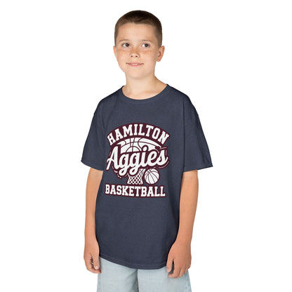 Youth Tee \ Hamilton Aggies Basketball \ HABBG1