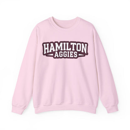 Adult Crewneck Sweatshirt \ Hamilton Aggies \ HA3