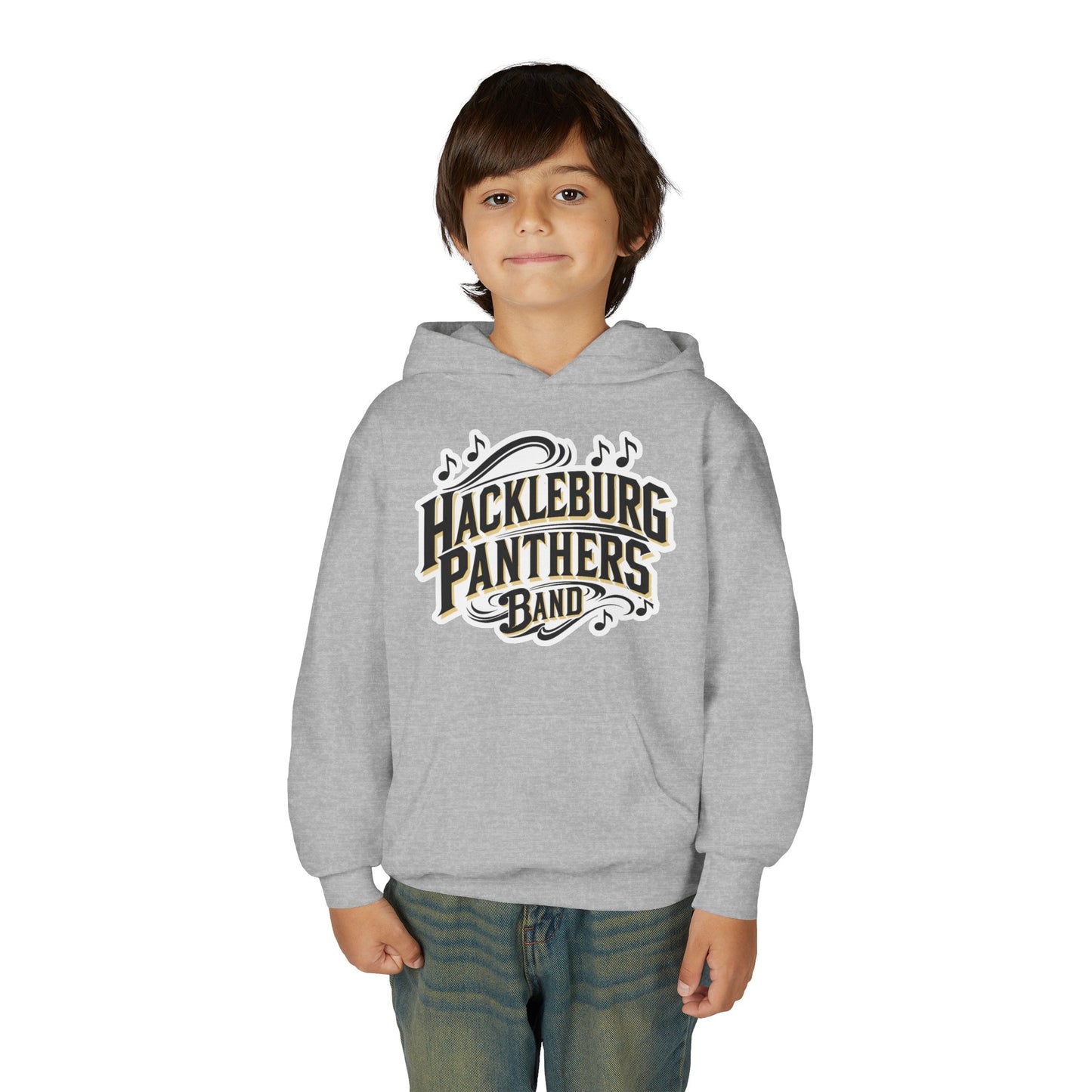 Youth Hoodie Sweatshirt \ Hackleburg Panthers Band \ HPB1