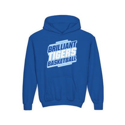 Youth Hoodie Sweatshirt \ Brilliant Tigers Basketball \ BTBK2