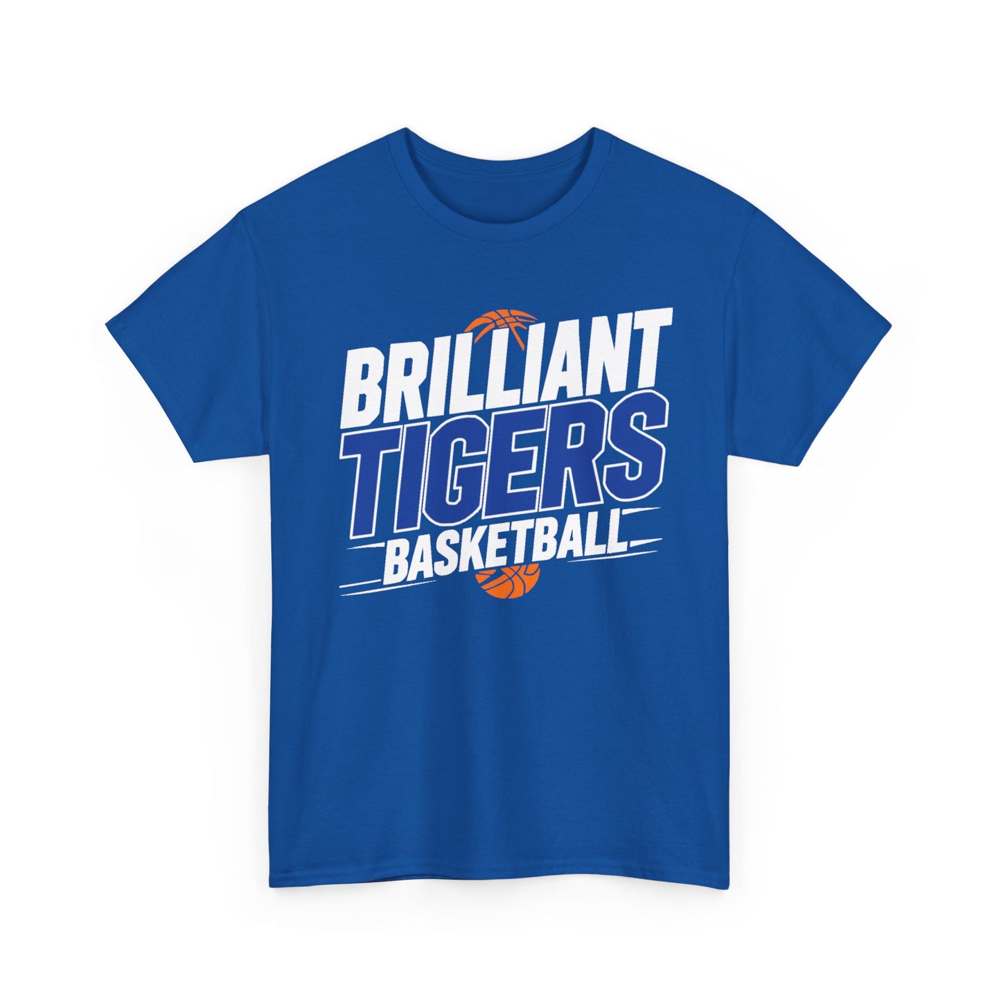Adult Tee \ Brilliant Tigers Basketball \ BTBK1
