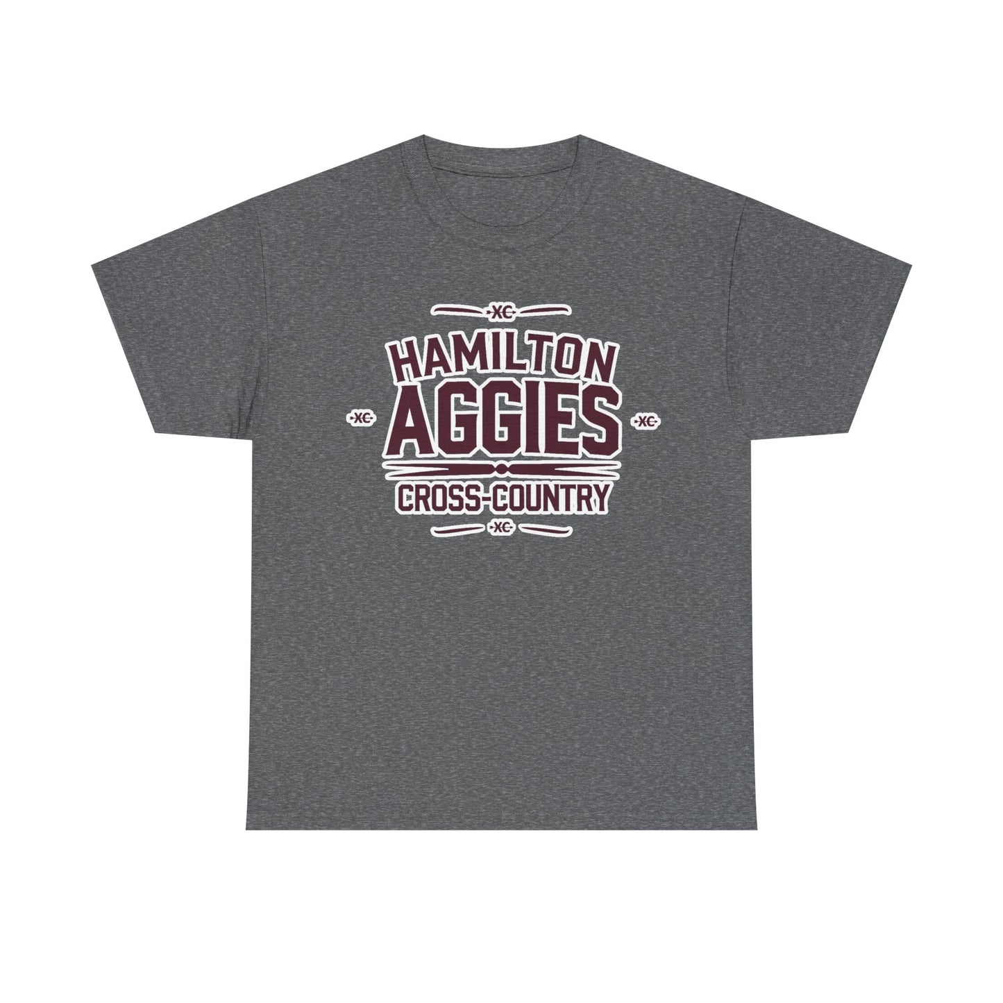 Adult Tee \ Hamilton Aggies Cross-Country \ HCC1