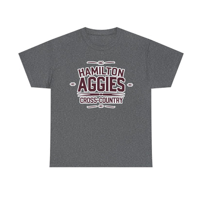 Adult Tee \ Hamilton Aggies Cross-Country \ HCC1