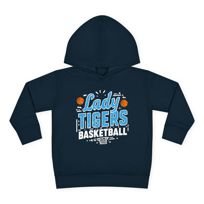 Toddler Hoodie Sweatshirt \ Brilliant Tigers Basketball \ BTBKG1