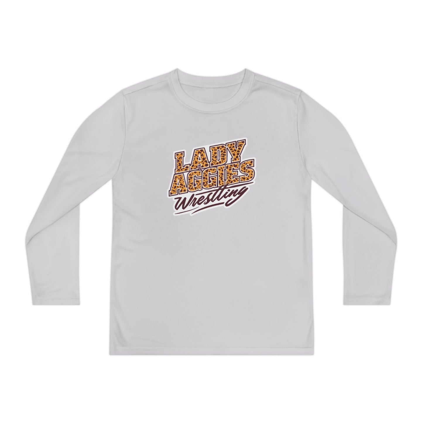 Youth Long Sleeve Tee \ Hamilton Aggies Wrestling \ HAWG3