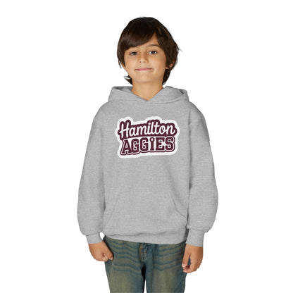Youth Hoodie Sweatshirt \ Hamilton Aggies \ HAG2