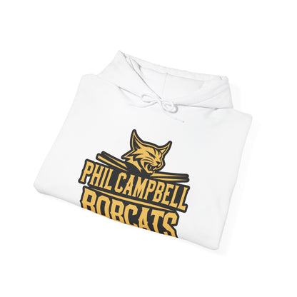 Adult Hoodie Sweatshirt \ Phil Campbell Bobcats \ PCB2