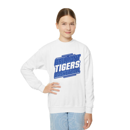 Youth Crewneck Sweatshirt \ Brilliant Tigers Basketball \ BTBK2