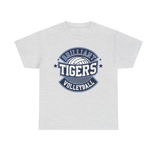 Adult Tee \ Brilliant Tigers Volleyball \ BTV1