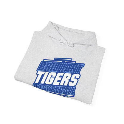 Adult Hoodie Sweatshirt \ Brilliant Tigers Basketball \ BTBK2