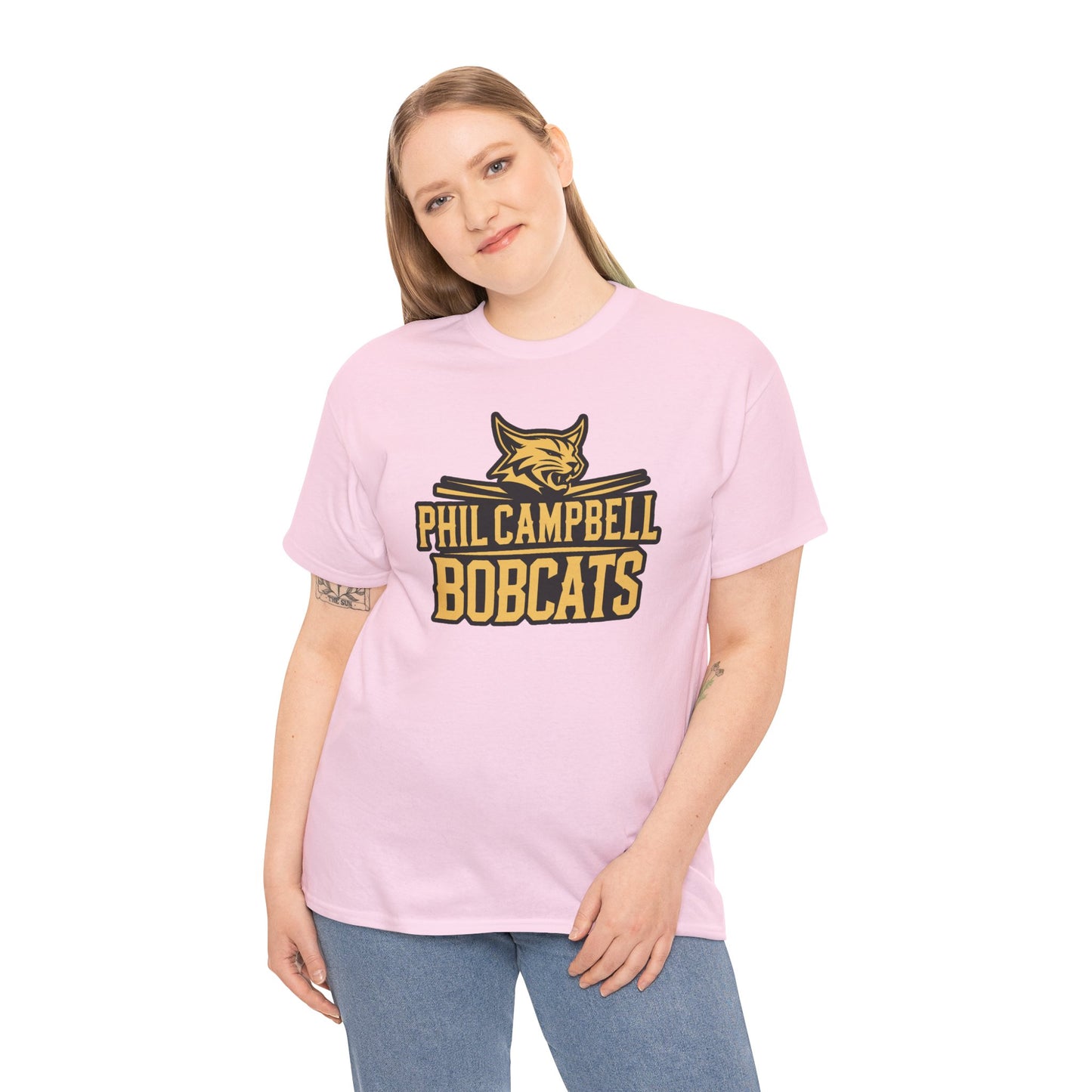 Adult Tee \ Phil Campbell Bobcats \ PCB2