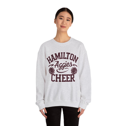 Adult Crewneck Sweatshirt \ Hamilton Aggies Cheer \ HAC2