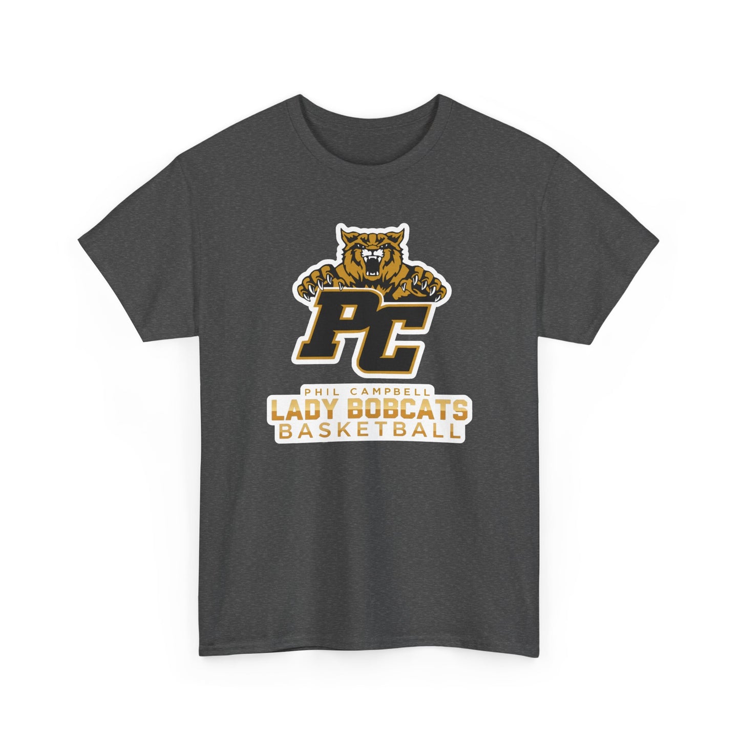 Adult Tee \ Phil Campbell Bobcats Basketball \ PCBBKG1