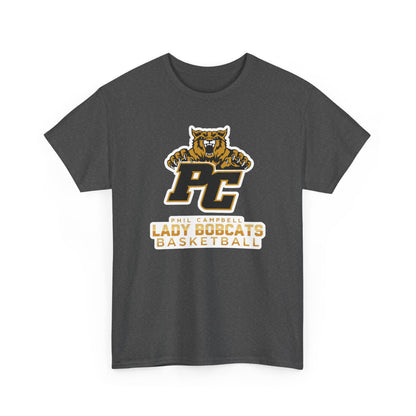 Adult Tee \ Phil Campbell Bobcats Basketball \ PCBBKG1