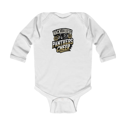 Long Sleeve Baby Bodysuit \ Hackleburg Panthers \ HPC1