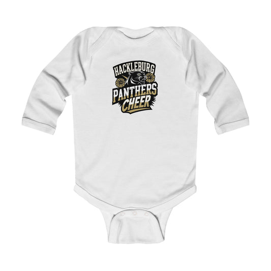 Long Sleeve Baby Bodysuit \ Hackleburg Panthers \ HPC1