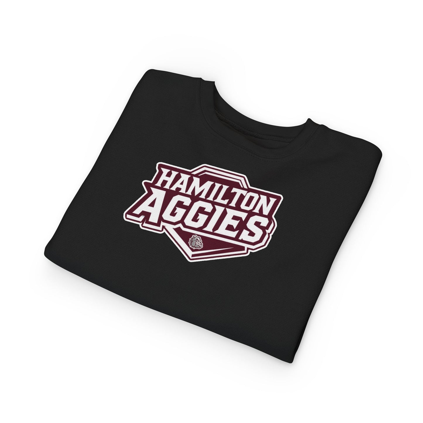 Toddler Crewneck Sweatshirt \ Hamilton Aggies \ HA1