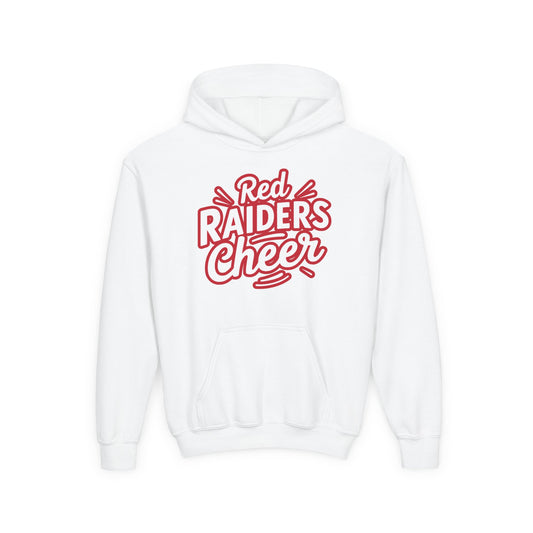 Youth Hooded Sweatshirt \ Marion County Red Raiders Cheer \ MCC1