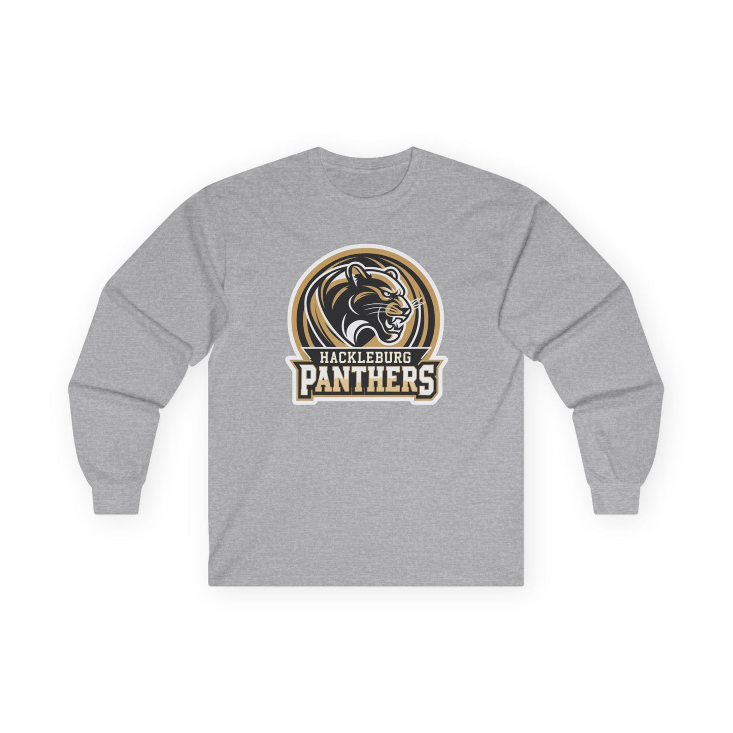 Adult Long Sleeve Tee \ Hackleburg Panthers \ HP2
