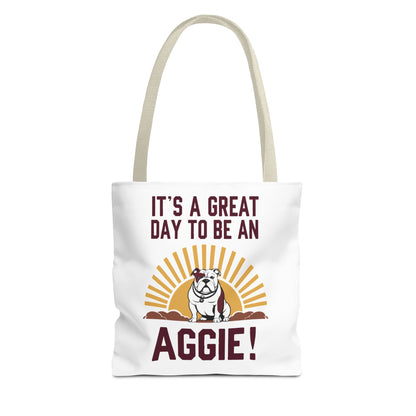 Tote Bag \ It's a Great Day to be an Aggie! \ GDA4