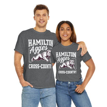 Adult Tee \ Hamilton Aggies Cross-Country \ HCC2