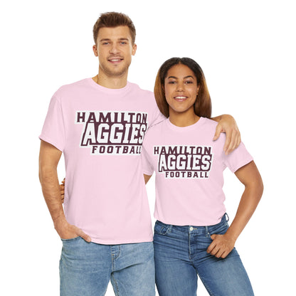 Adult Tee \ Hamilton Aggies Football \ HAF1
