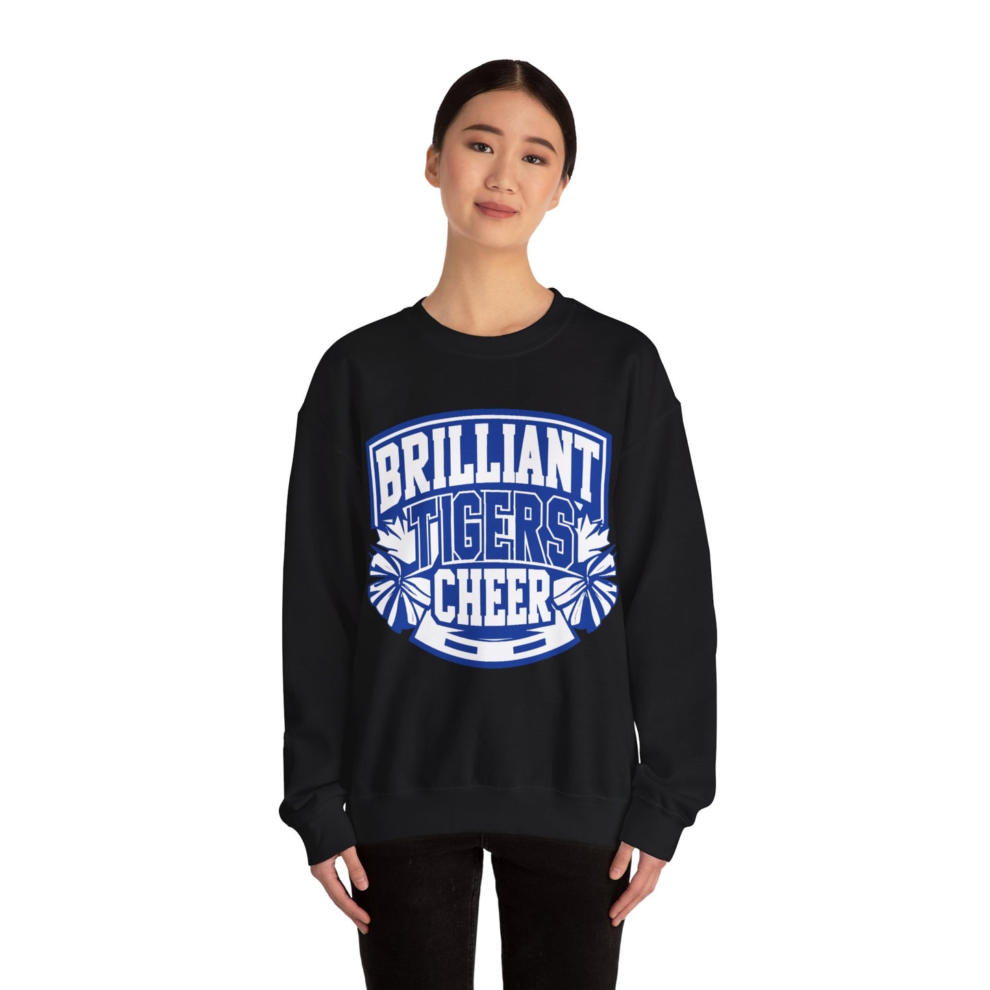 Adult Crewneck Sweatshirt \ Brilliant Tigers Cheer \ BTC1