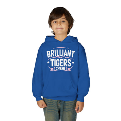 Youth Hoodie Sweatshirt \ Brilliant Tigers Cheer \ BTC2