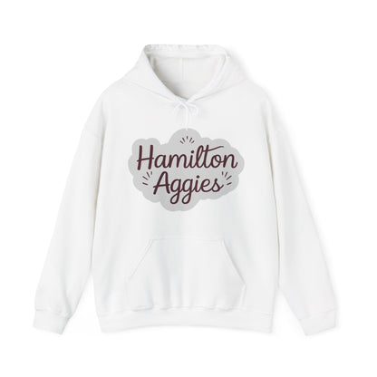 Adult Hoodie Sweatshirt \ Hamilton Aggies \ HAG1