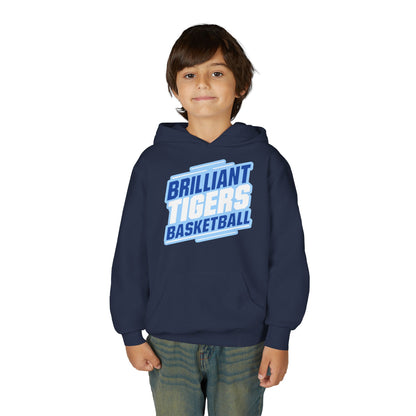 Youth Hoodie Sweatshirt \ Brilliant Tigers Basketball \ BTBK2
