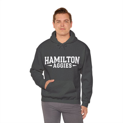 Adult Hooded Sweatshirt \ Hamilton Aggies \ HA3