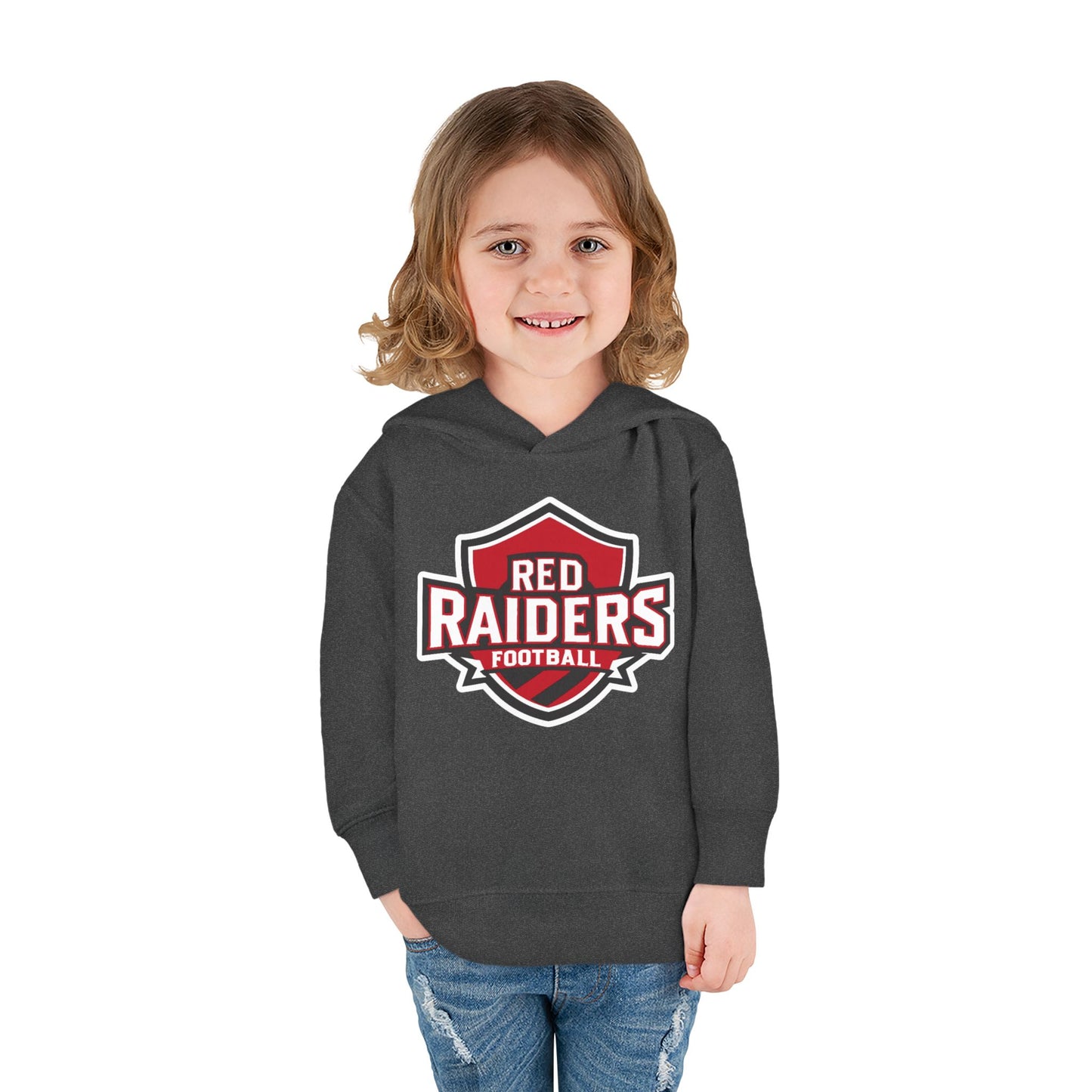 Toddler  Hoodie Sweatshirt \ Marion County Red Raiders Football \ MCF2