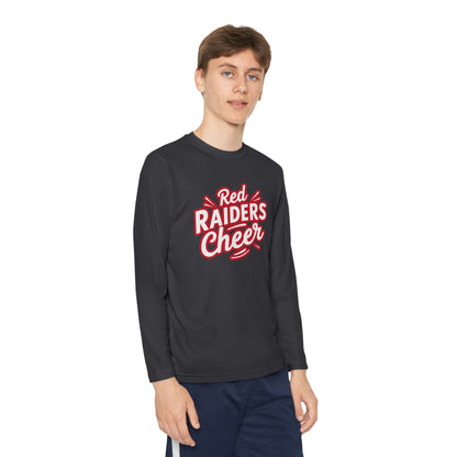 Youth Long Sleeve Tee \ Marion County Red Raiders Cheer \ MCC1