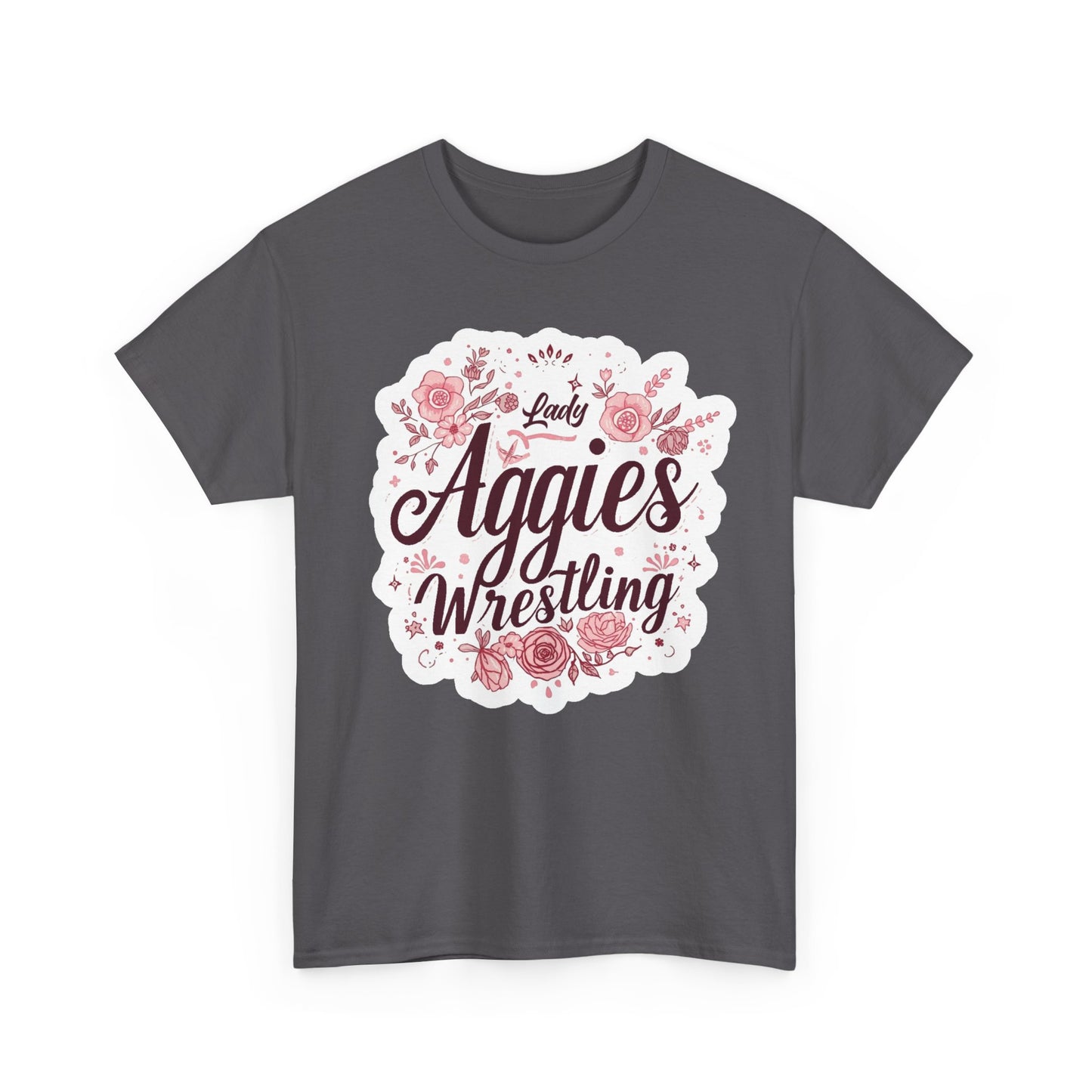 Adult Tee \ Hamilton Aggies Wrestling \ HAWG1