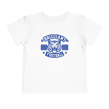 Toddler Tee \ Brilliant Tigers Football \ BTF2