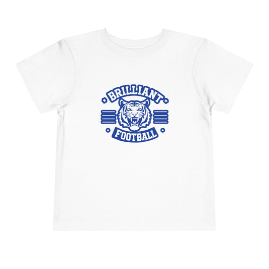Toddler Tee \ Brilliant Tigers Football \ BTF2