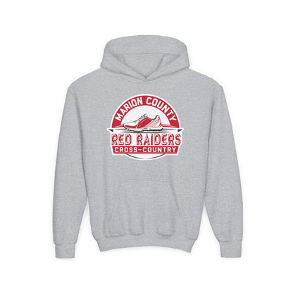 Youth Hoodie Sweatshirt \ Marion County Red Raiders Cross-Country \ MCCC1