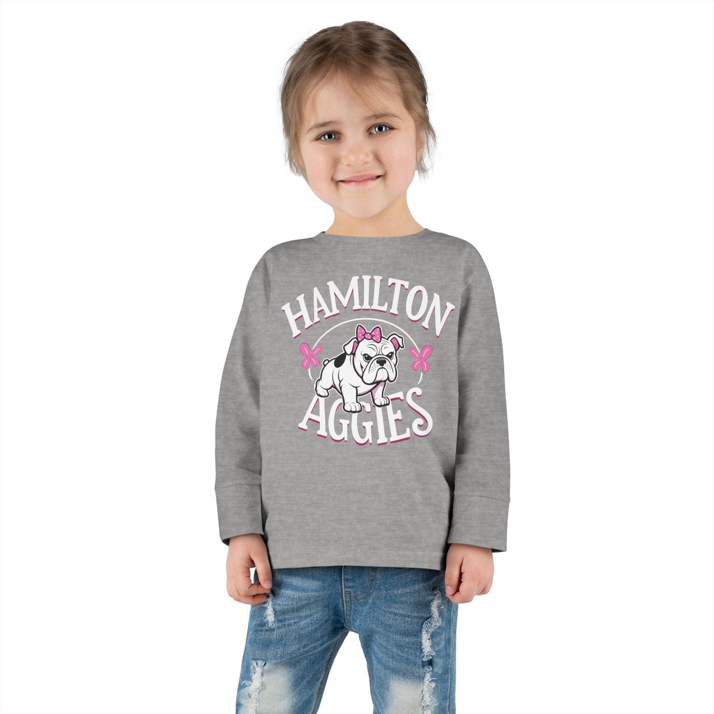 Toddler Long Sleeve Tee \ Hamilton Aggies \ HAG4