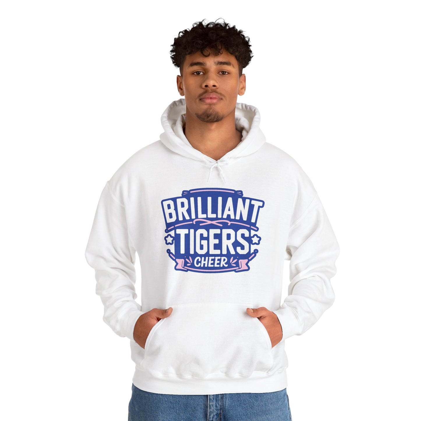 Adult Hoodie Sweatshirt \ Brilliant Tigers Cheer \ BTC2